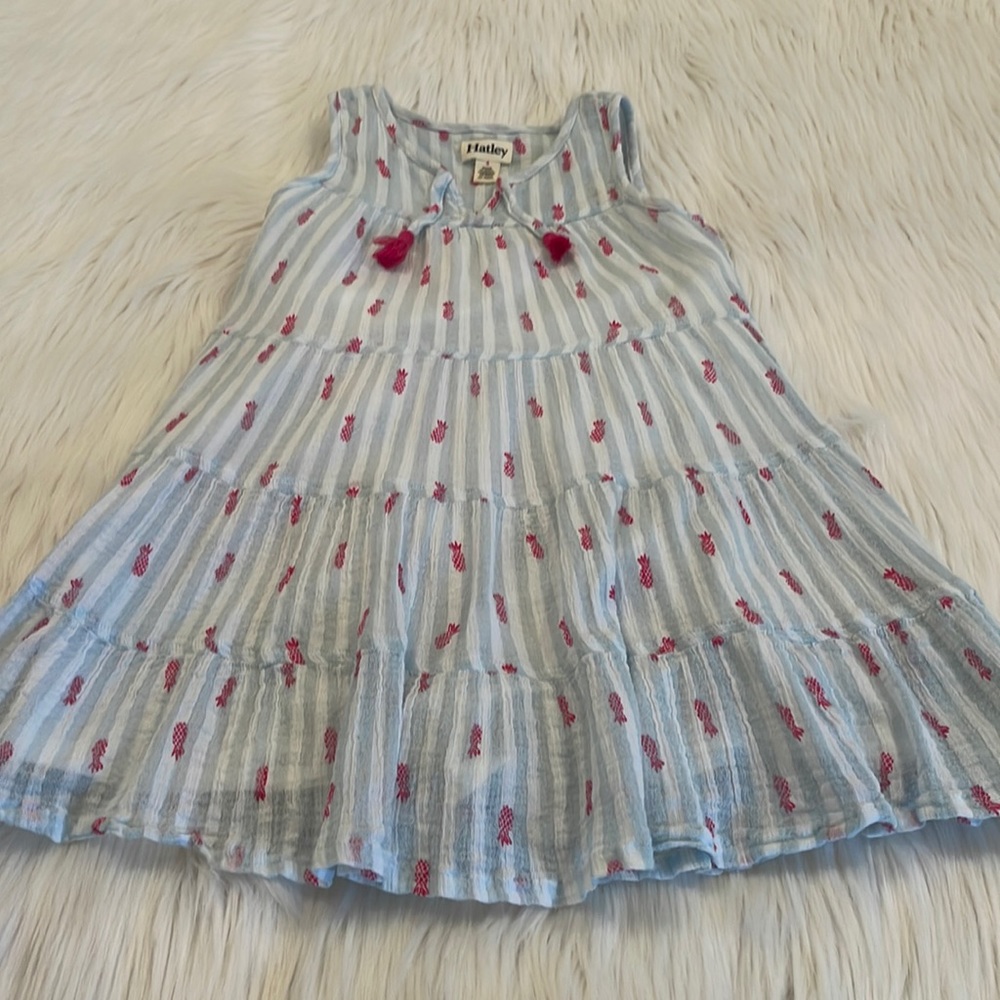 Harley Girls Party Pineapple Tiered Dress